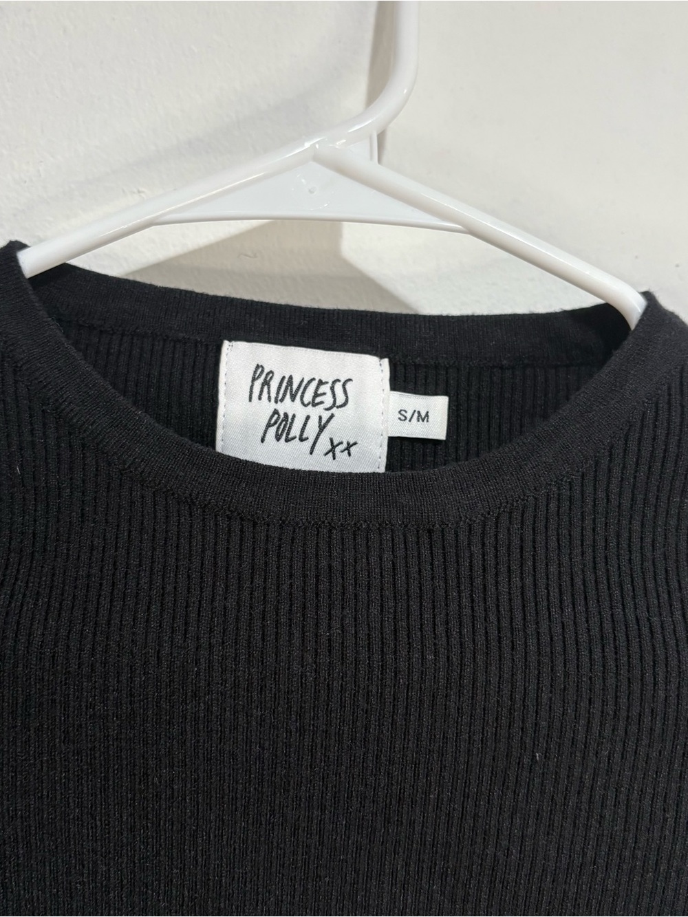 Princess Polly Long Sleeve Crop Top Women’s S/M Y2K Going Out Trendy - Picture 6 of 7